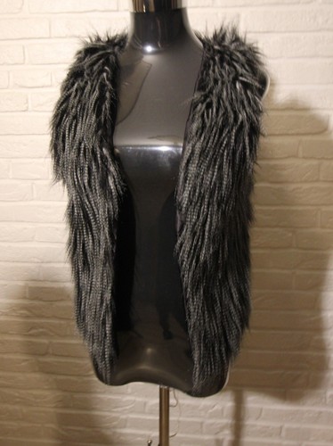 Gdg weste kunstfell faux fur - weste,