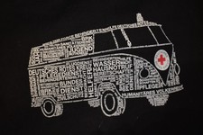 vw bulli T1 tasche   Rotes Kreuz  Selten Guter Zustand  VW Bus T1 Beutel 