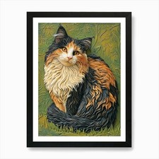 Türkische Angora Katze Relief