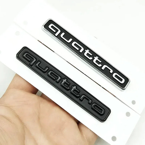 Audi quattro emblem heckklappe - audi,