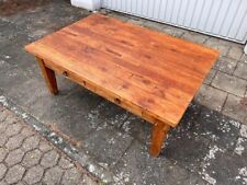 Altholz Schubladen Couchtisch Teak Massivholz Recyclingholz rustikal Unikat