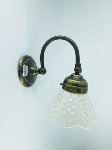 Wall light antique - light, brass