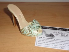 Miniatur Schuh Just The Right Shoe Catwalk - Robin´s Egg 805862  NEU OVP selten