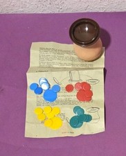 DDR FLOHSPIEL SCHNIPPSPIEL KOMPLETT mit Anleitung 4 Spieler VINTAGE OSTALGIE TEC