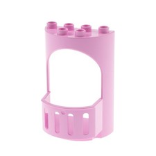 1x Lego Duplo Rund Turm hell