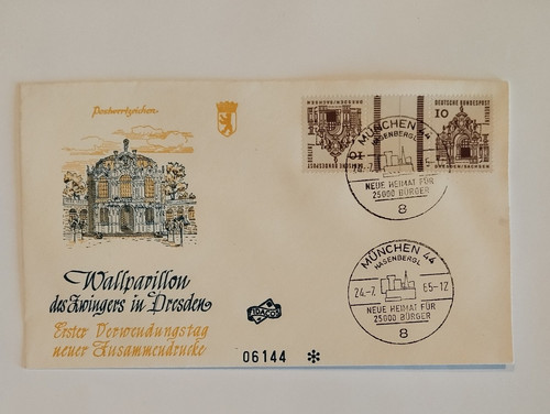 Berlin fdc 1965 neuer - neuer, zdr
