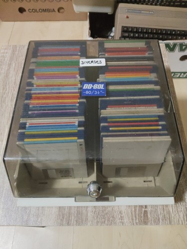 100x amiga leer disketten - disketten,
