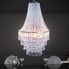 Extravaganter Kronleuchter ROYAL XL 105cm Hängelampe Barock Hängeleuchte Lampe