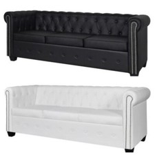 Chesterfield Sofa Kunstleder