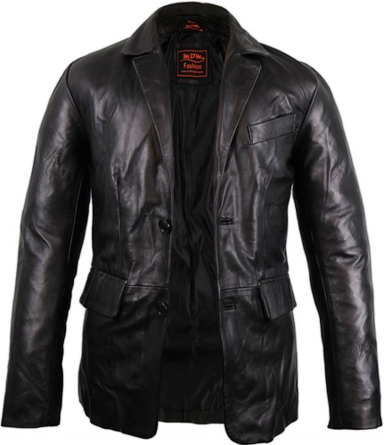 Herren leder blazer aus - herren, echtem