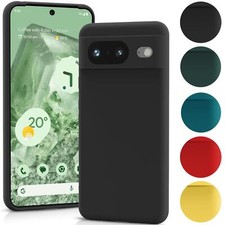 Silikon Schutz Hülle für Google Pixel 8 8a Pro 9 Pro XL Tasche Slim Case Cover