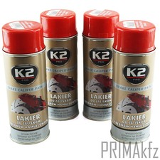 4x ORIGINAL K2 Bremssattellack