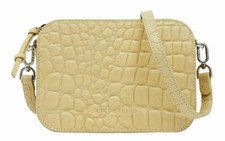 LIEBESKIND BERLIN Croco Luka Crossbody Bag Umhängetasche Ginger Shot