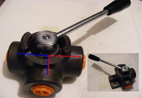 Hydraulik umschaltventil - ,