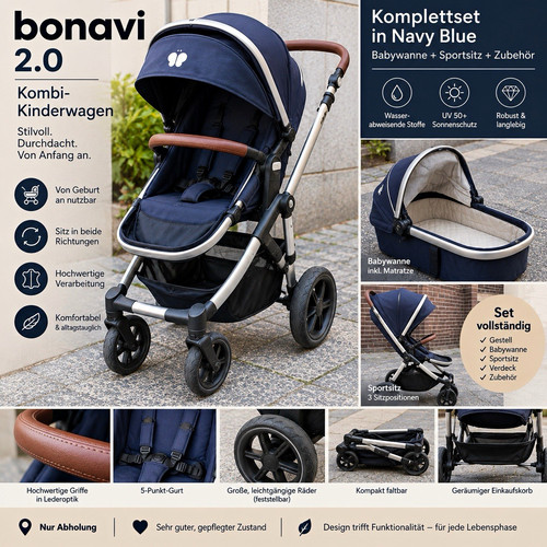 Bonavi kinderwagen - bonavi,