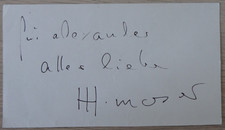 Autogramm Schweizer TV und