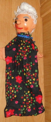 Ddr handpuppe kaspertheater - handpuppe,