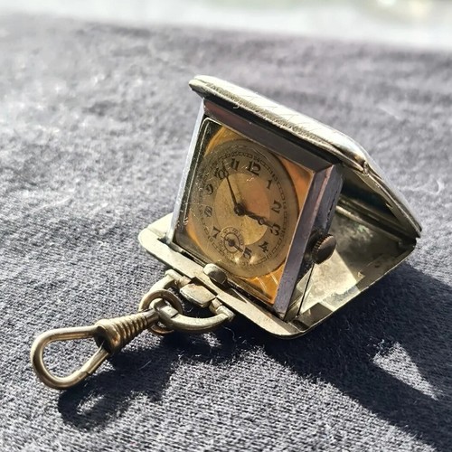 Alte reiseuhr klappuhr - kl.,