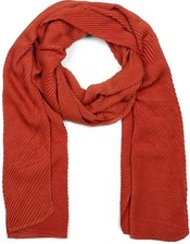 gekreppter unifarbener Schal