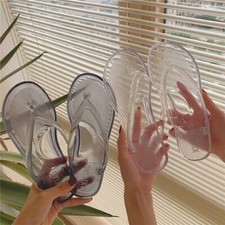 Damen Transparent Flip-Flops