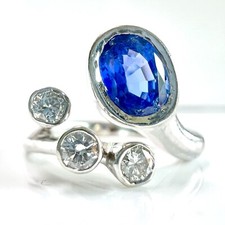 Ring 585 weißgold 15 ct - 585,