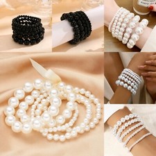 Perlen ARMBAND Kunstperle