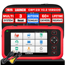 LAUNCH KFZ Diagnosegerät CRP123i v2.0 OBD2 4Steuergeräte Diagnose+3 Service