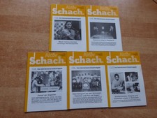 10. Jahrgang Zeitschrift Schach Aktiv (Österreich) 1988 Ausgaben 7-12