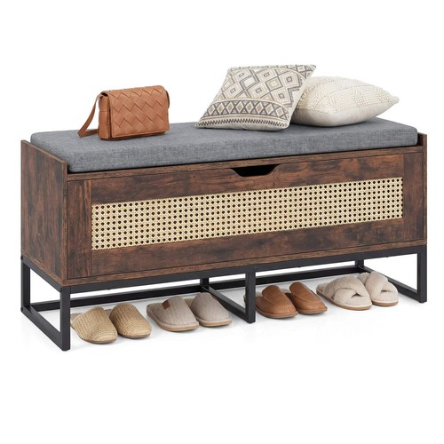 Rattan aufbewahrungstruhe korb - rattan,