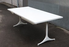 Georg Nelson (1908-86) - Herman Miller - Grosser Design Esstisch - Holz Metall