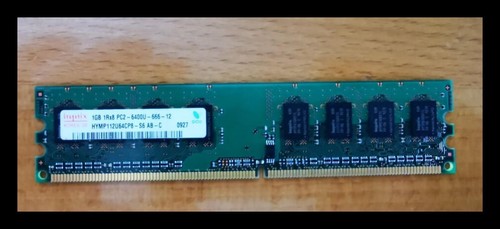 Hynix 1gb pc2 - 1gb, pc2-6400u-666-12