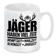 Tasse mit Motiv - Jäger haben