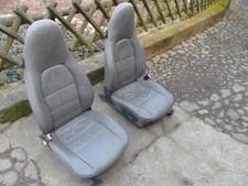 Porsche Boxster 986 RHD Sitze el. Fahrersitz und Beifahrersitz Sitze grau