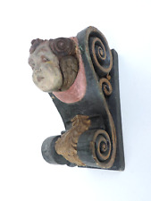 WANDSKULPTUR ENGEL KOPF