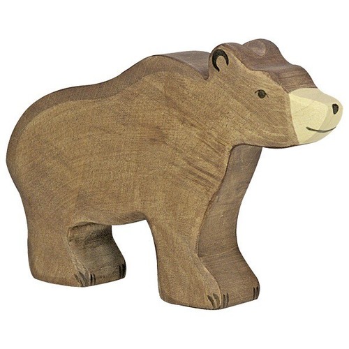 Holztiger holzfigur holztier - holztiger,