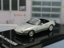 Mazda MX-5 NA silverstone metallic - Hobby Japan (1/64) Modellauto Model Car