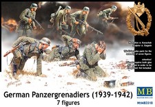 MW22 MASTERBOX 3518 GERMAN PANZERGRENADIERS, 7 FIG. 1/35  FIGURE