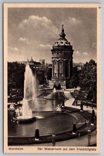 Mannheim der wasserturm - mannheim,