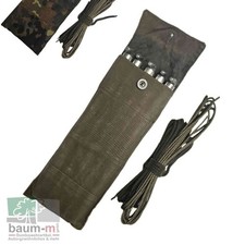 Bundeswehr Zeltbesteck Komplett-Set mit 5 Heringen & 5 Stangen + Abspannschnur