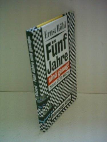 Fünf jahre sind genug - fünf, neue