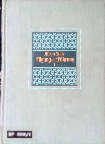 Alban stolz fügung und - alban,