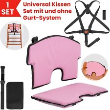 Hochstuhlpolster Auflage Kissen Set Kinderhochstuhl Hochstuhl Sitzkissen Polster