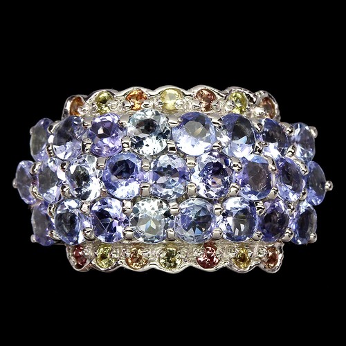 925 sterling silber ring rund - ring,