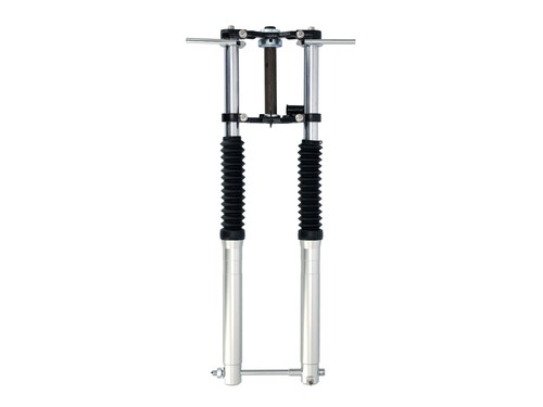 Telegabel silber vormontiert - silber,,