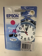 Original Epson 27XL C13T27134012 T2713 Magenta WorkForce WF-7600 WF-7700 Series