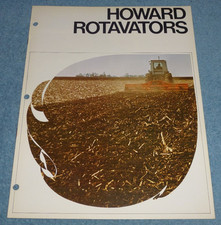 Vtg Howard Rotavator Co