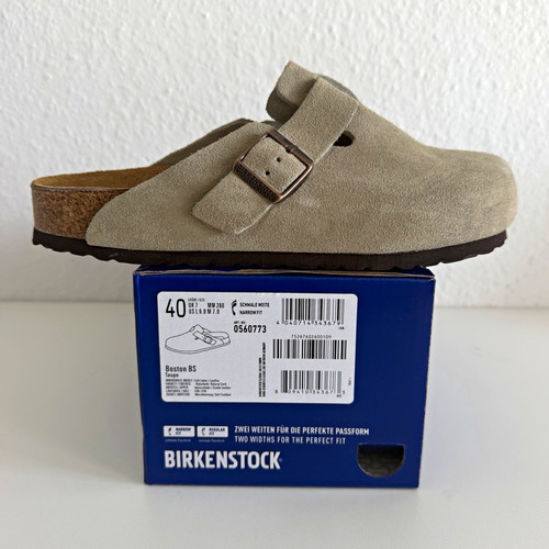 Birkenstock boston beige - birkenstock,
