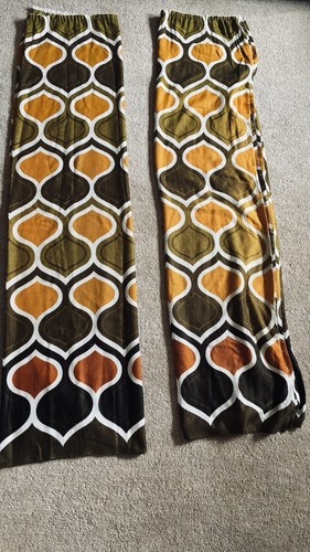 Vintage vorhang stoff - vintage,