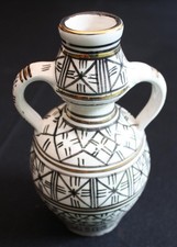 Keramikvase Keramik Vase Handarbeit Orient Tunesien  4