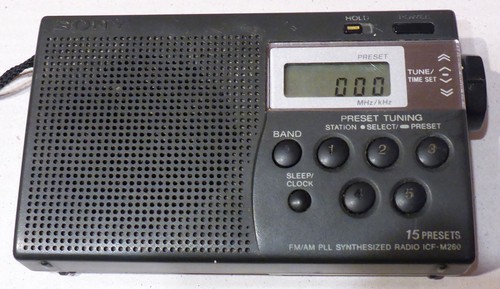 Sony icf m260 - sony, fm/am